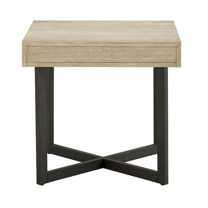 Table d'appoint Eldersley en bois avec un tiroir par iNSPIRE Q Modern
