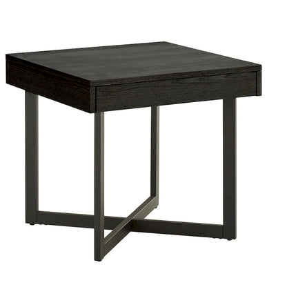 Table d'appoint Eldersley en bois avec un tiroir par iNSPIRE Q Modern