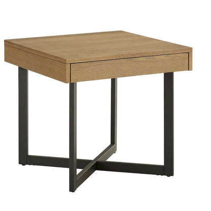 Table d'appoint Eldersley en bois avec un tiroir par iNSPIRE Q Modern