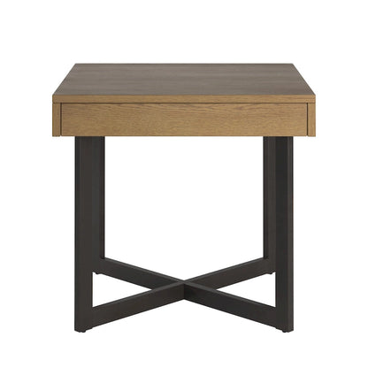 Table d'appoint Eldersley en bois avec un tiroir par iNSPIRE Q Modern