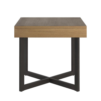 Table d'appoint Eldersley en bois avec un tiroir par iNSPIRE Q Modern