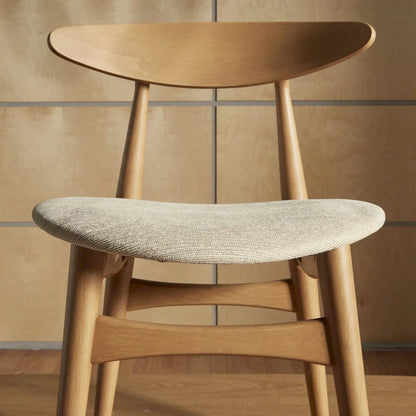 Ensemble de salle à manger conique en chêne norvégien et danois par iNSPIRE Q Modern