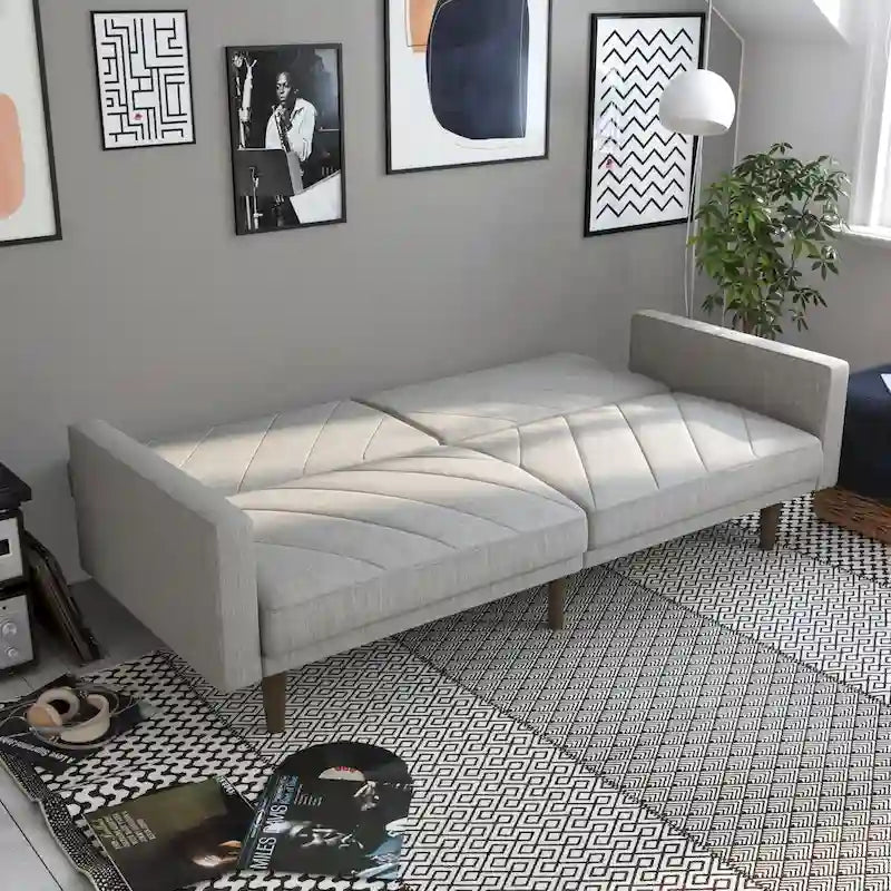 Futon en lin Marci Avenue Greene