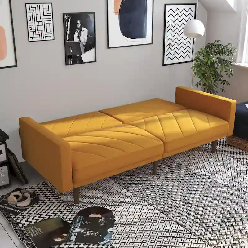 Futon en lin Marci Avenue Greene
