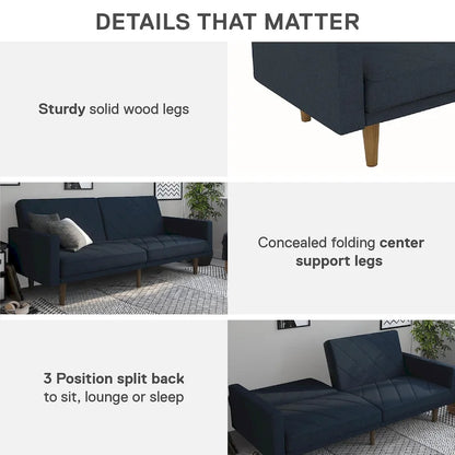 Futon en lin Marci Avenue Greene