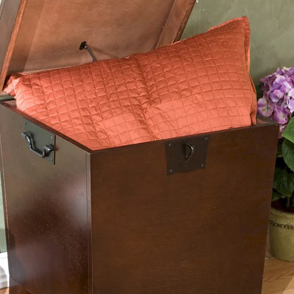 Table d'appoint SEI Furniture Liatris Espresso Trunk