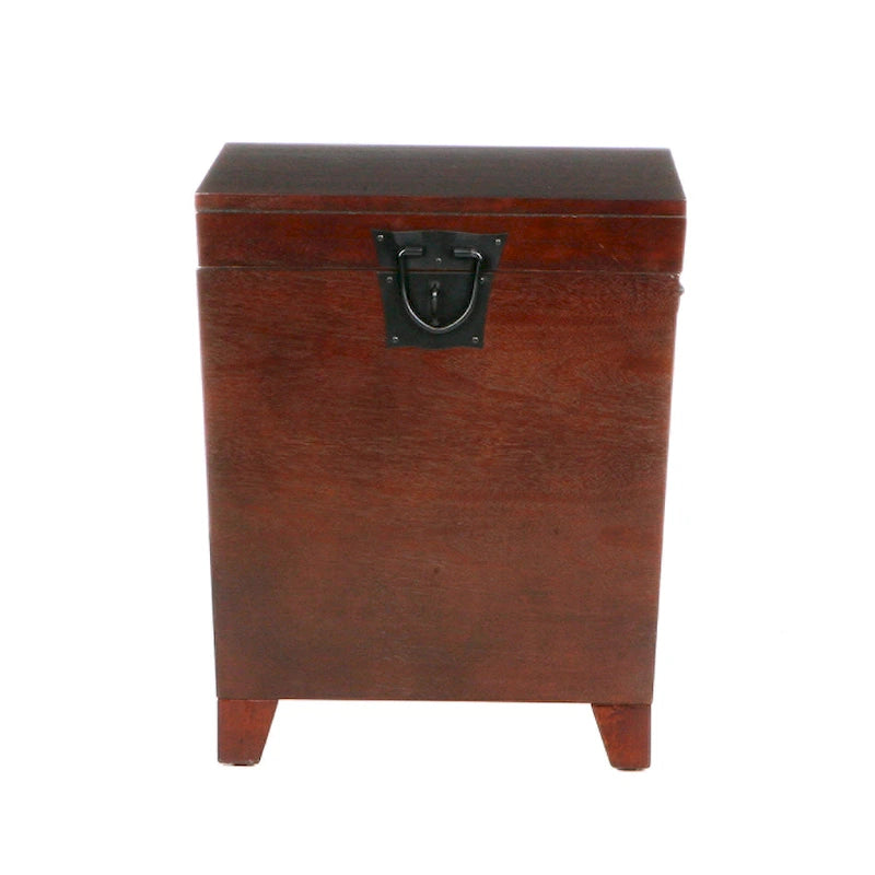 Table d'appoint SEI Furniture Liatris Espresso Trunk