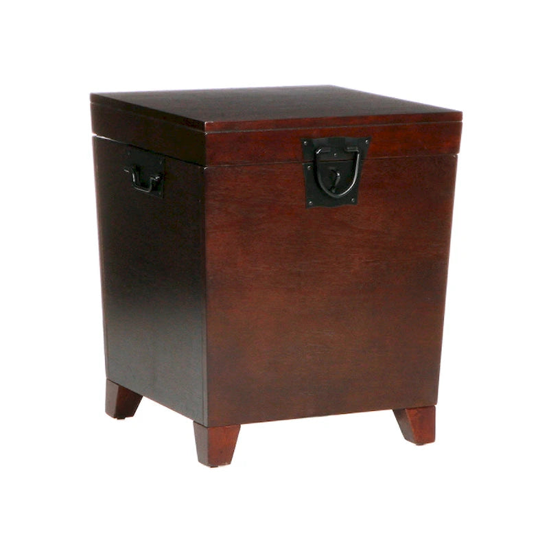 Table d'appoint SEI Furniture Liatris Espresso Trunk
