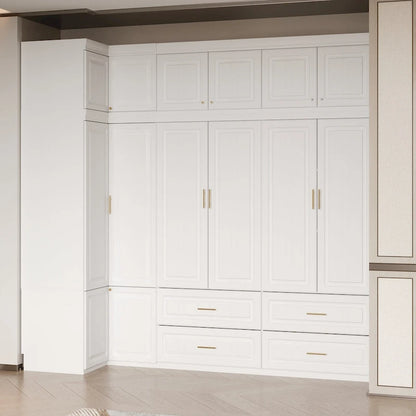 Closet Organizatin Armoires Wardrobes Hanging 4 Drawers Large Storage