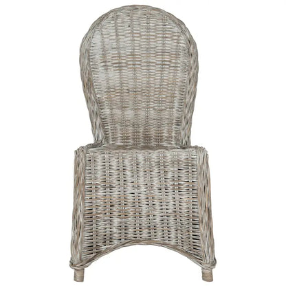 Chaises de salle à manger SAFAVIEH Manolica blanchies (lot de 2) - 19,5 x 26 x 40,5 cm - 20 cm (L) x 26 cm (P) x 41 cm (H)