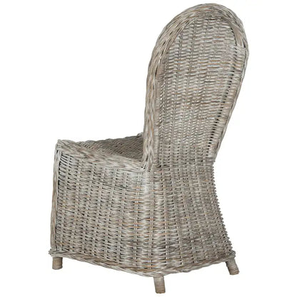 Chaises de salle à manger SAFAVIEH Manolica blanchies (lot de 2) - 19,5 x 26 x 40,5 cm - 20 cm (L) x 26 cm (P) x 41 cm (H)