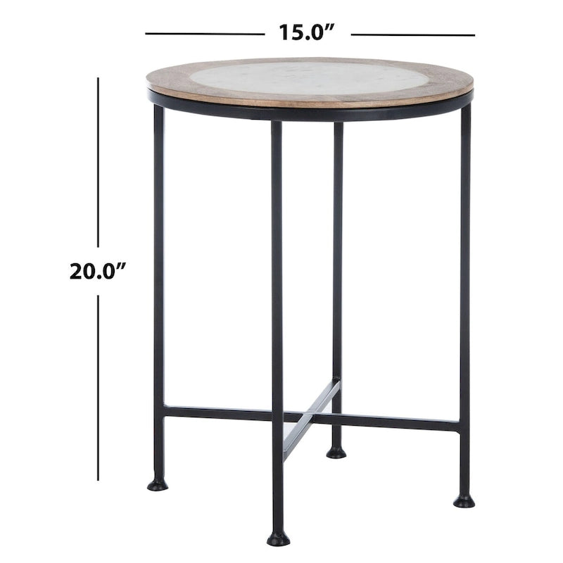 Table d'appoint SAFAVIEH Giouli - 15 x 15 x 20 - 15L x 15P x 20H