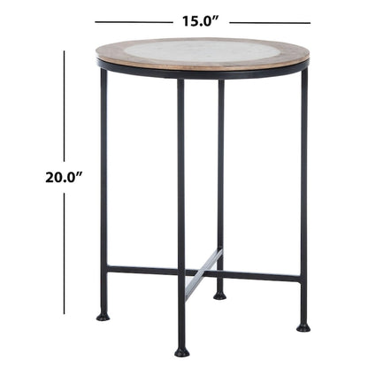 Table d'appoint SAFAVIEH Giouli - 15 x 15 x 20 - 15L x 15P x 20H