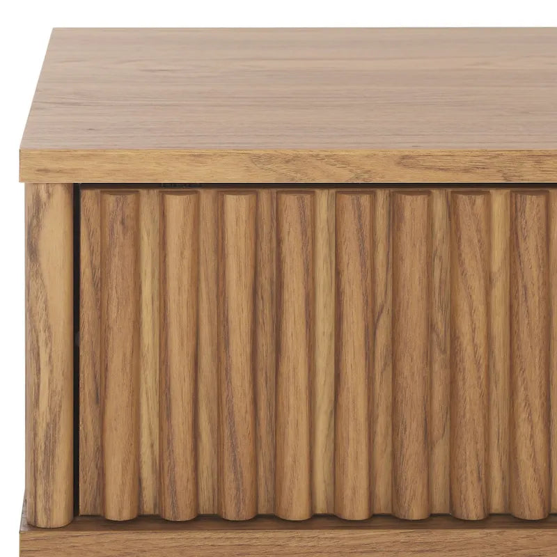 Table basse de rangement 2 portes SAFAVIEH Tamayo - 111 cm L x 55 cm P x 39 cm H - 44 cm L x 21 cm P x 15 cm H