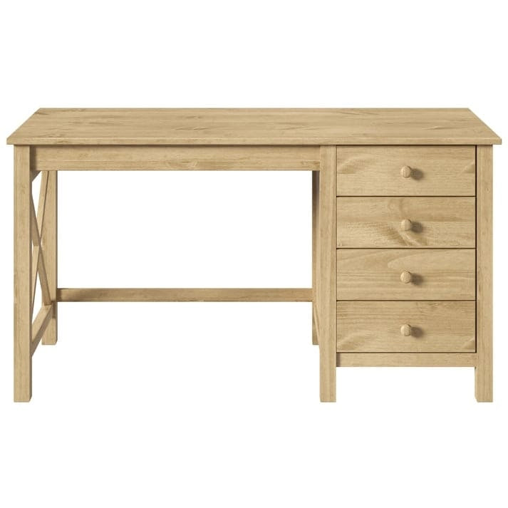 Coiffeuse en bois, grande coiffeuse Corona