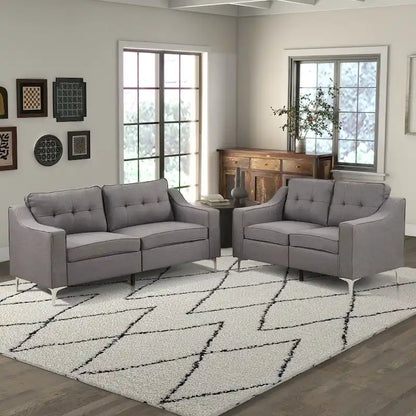 Modern Contemporary Style Apartment Fabric Sofa