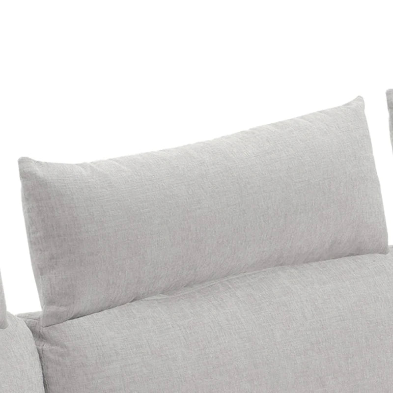 Canapé d'angle en chenille de 89 pouces avec méridienne extra large pour salon