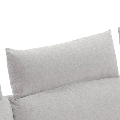 Canapé d'angle en chenille de 89 pouces avec méridienne extra large pour salon