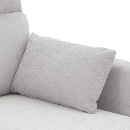 Canapé d'angle en chenille de 89 pouces avec méridienne extra large pour salon