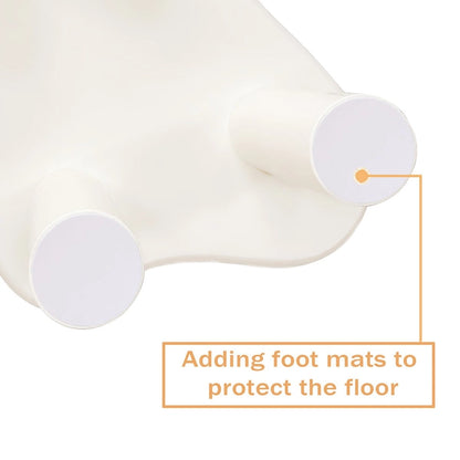 Table basse noire en forme de nuage de 40 pouces pour salon