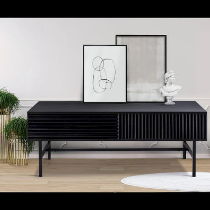 MEZ Black Finished Coffee Table
