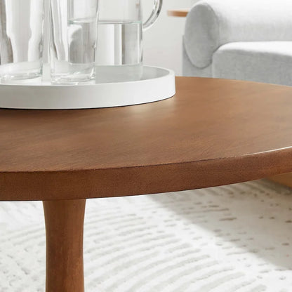 Table basse ronde en bois Lina 30