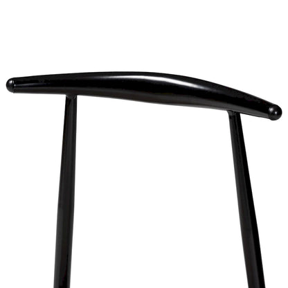 Ensemble de chaises de salle à manger Arnold Modern Industrial en tissu et métal, 4 pièces