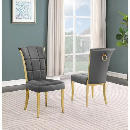 Ensemble de salle à manger rond 5 pièces Best Quality Furniture D325-SC324-7