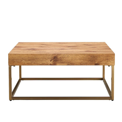 Table basse en bois naturellement élégante