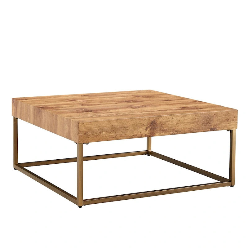 Table basse en bois naturellement élégante