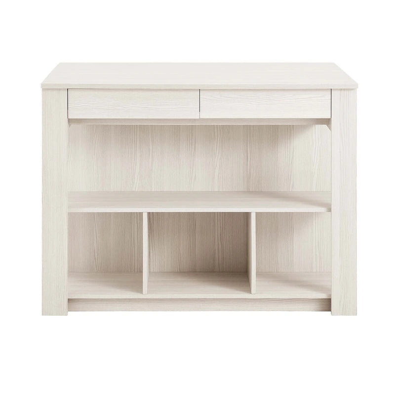 Ensemble îlot de cuisine et tabouret Meadowbrook 3 pièces