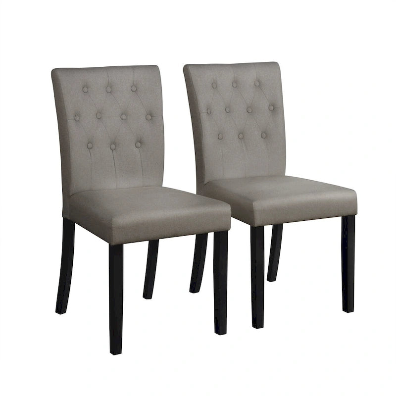 Chaise de salle à manger en bois CraftPorch Glam 7 pièces