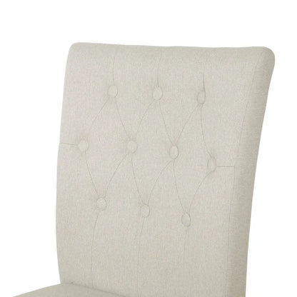 Chaise de salle à manger en bois CraftPorch Glam 7 pièces