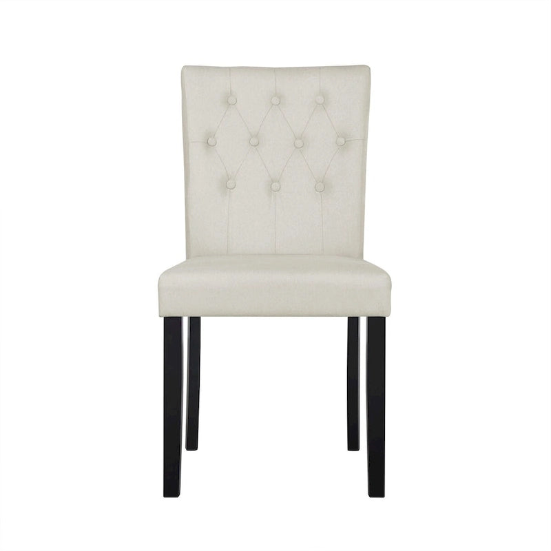 Chaise de salle à manger en bois CraftPorch Glam 7 pièces