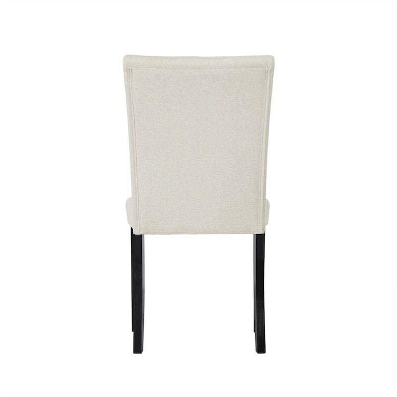 Chaise de salle à manger en bois CraftPorch Glam 7 pièces