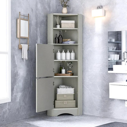 Meuble d'angle de salle de bain