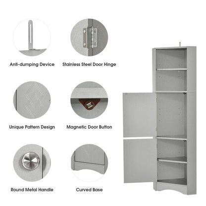 Meuble d'angle de salle de bain