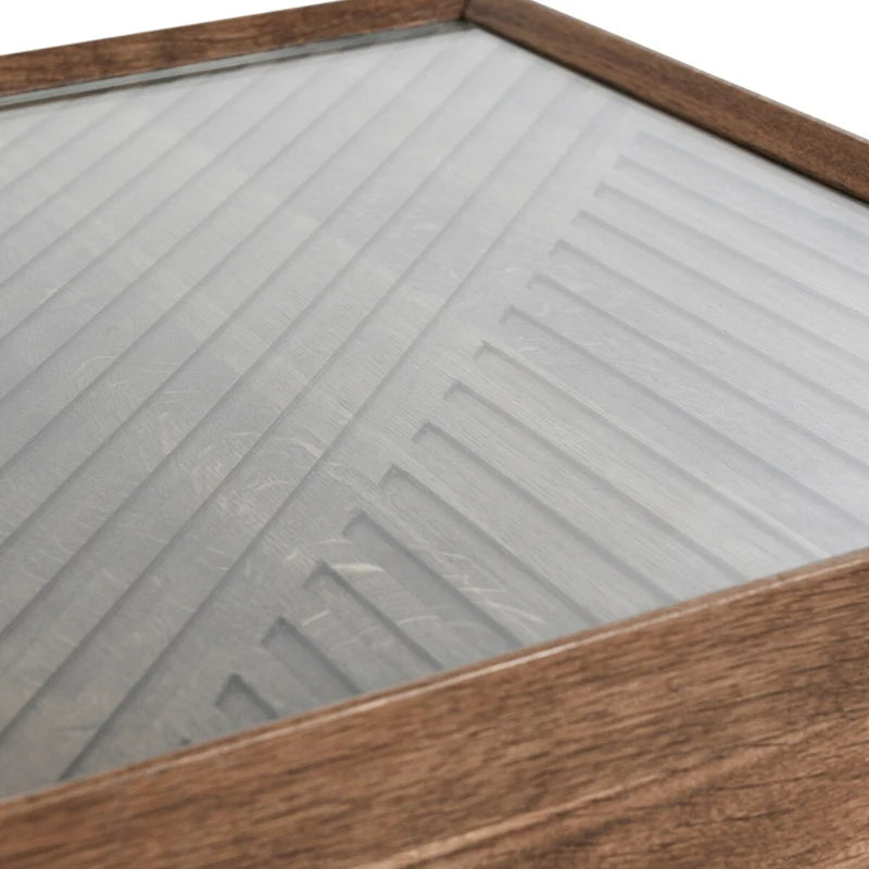 Table d'appoint en bois brun Classic Home Santa Barbara 26