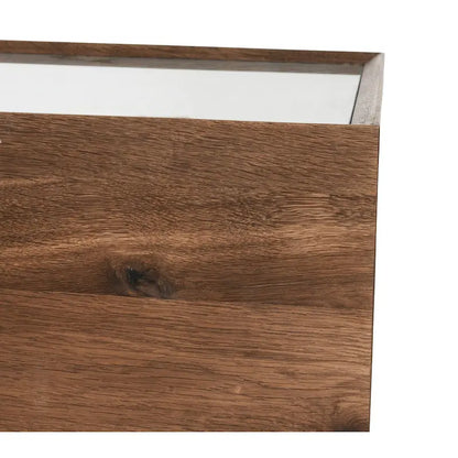 Table d'appoint en bois brun Classic Home Santa Barbara 26