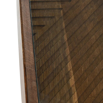 Table d'appoint en bois brun Classic Home Santa Barbara 26